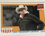John Bradshaw Layfield WWE Heritage Topps Trading Card 2008 #24 - £1.54 GBP