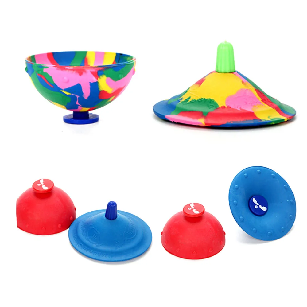 Sensory Squishy Fidget Toys Antistress Elastic Toy Tie Dye Bounce Bowl Hip Hop - £10.04 GBP