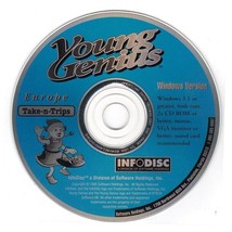 Young Genius: Take-n-Trips (Ages 6-10) (PC-CD, 1995) Windows - NEW CD in SLEEVE - £3.20 GBP
