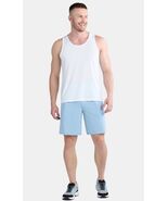 Athletic Works Tri Blend Active Lounge Shorts Men&#39;s Large Blue 9 Inseam NWT - €11,80 EUR