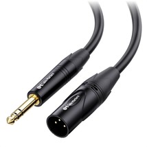 Cable Matters 6.35Mm (1/4, Xlr To Trs Cable, Xlr To 1/4 Cable, 1/4 To Xlr Cable - $38.99