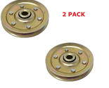 Garage Door 3″ Sheave Pulley 200LBS Load 6 Solid Rivets Heavy Duty 2 PACK - £7.93 GBP