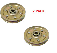 Garage Door 3″ Sheave Pulley 200LBS Load 6 Solid Rivets Heavy Duty 2 PACK - £7.92 GBP