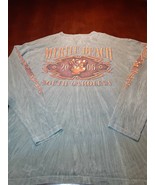 Mens Myrtle Beach Bike Rally 2006 T Shirt Green Long Sleeve L Motorcycle... - $9.89