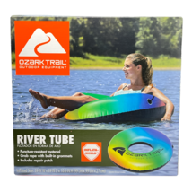 Ozark Trail River Tube Rainbow 39&quot; Inflatable River Tubing Lake Pool NEW... - £14.07 GBP