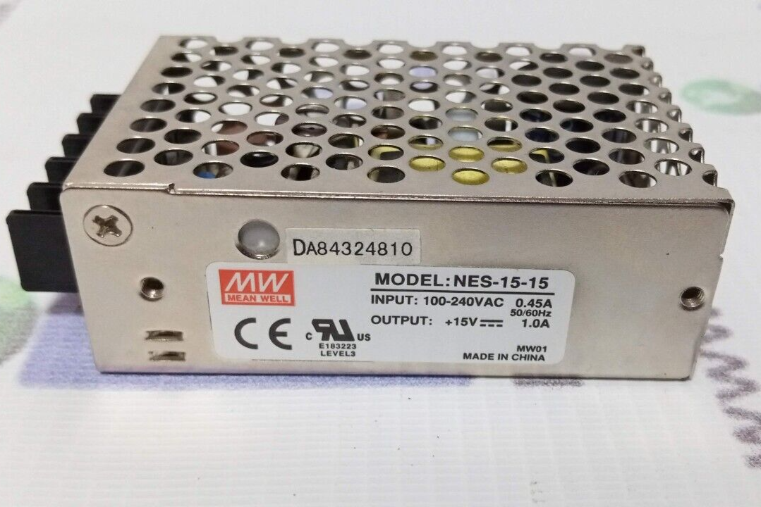 Mean Well NES-15-15 Industrial Power supply unit 15VDC 1.0A - $98.60