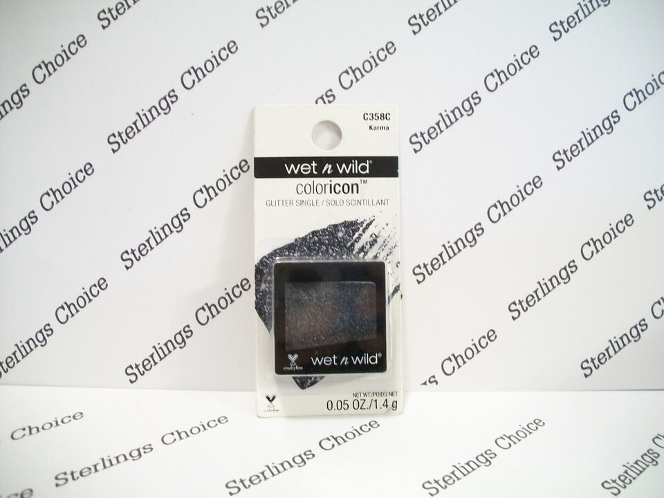 Wet N Wild ColorIcon Glitter Single Eyeshadow #358C Karma - $6.38