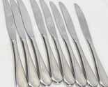 Oneida Flight Reliance Dinner Knives 9&quot; Stainless Lot of 8 - $14.69