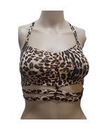 Material Girl Juniors Ruched Strap-Detail S Leopard Small - £18.98 GBP