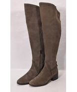 Vince Camuto Karinda Over The Knee Boots Gray Leather Us Size 10 B New - $135.82 CAD