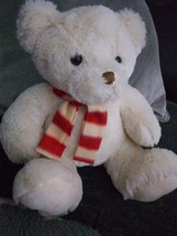 Keel Toys Teddybear Wearing A Scarf Soft Toy Approx 14&quot; - £11.18 GBP