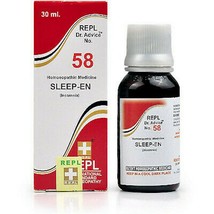 Repl Dr. Advice No 58 (Sleep-En) (30ml) Homeopathic Remedy + Free Shipping Us - £13.83 GBP