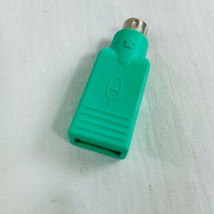 Genunine OEM Logitech USB Femail to PS2 Male Adapter Converter - £3.85 GBP