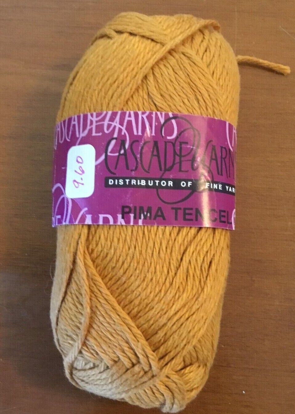 Discontinued Cascade PIMA TENCEL Worsted weight Cotton/Tencel blend yarn