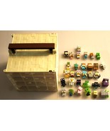 Minecraft  sandstone storage box  and 31 mini Figs - £22.69 GBP