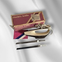 JcPenny  Electric Knife VINTAGE  With Box &amp; manual - $12.75 CAD