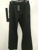 French Connection Women&#39;s Pants Black Coated Wide Leg Casual Size 30 NWT $128 - £39.56 GBP