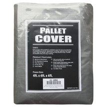 Pallet Cover Tarp, 48 In W X 48 In D X 48 In L, 10.5 Mil - £40.01 GBP