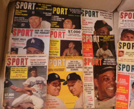 Lot of 17 covers only Sport Magazine 1960s Mays; Wills; Hornung; Mantle;... - €12,77 EUR