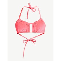 Love &amp; Sports Women&#39;s Classic String Bikini Swim Top  Velour Size M (8-10) - $17.81