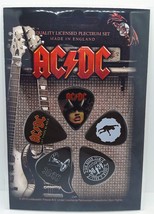 AC DC Quality Licensed Plectrum Guitar Pick Set Made In England - £7.18 GBP