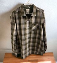 Tommy Bahama Jeans Men Size XL Plaid Island Modern Fit Long Sleeve Casual Shirt - £15.11 GBP