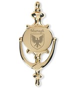 Murtagh Irish Coat of Arms Brass Door Knocker - $596.83 MXN
