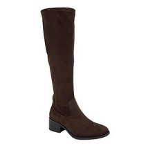 Brand New Kenneth Cole Women&#39;s Tall Stretch Boot, Brown - $24.50