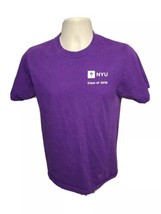 New York University NYU Class of 2018 Adult Small Purple TShirt - $19.80