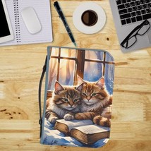 Cozy Cat Bible Cover, Cute Cat Design, Bible Case, Religious Gift, Cat L... - €17,48 EUR
