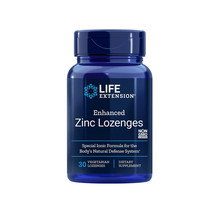 Life Extension Enhanced Zinc Lozenges, 30 Vegetarian Capsules - $12.19