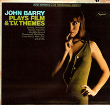 John Barry - Plays Film &amp; T.V. Themes (LP, Comp) (Very Good Plus (VG+)) - £8.34 GBP