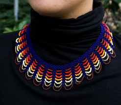 Amazing Women Necklace from the Amazon, Authentic Indigenous Colombian Craft - £48.85 GBP