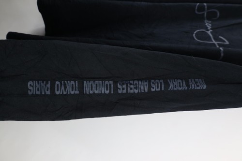 Vintage Sean John Mens 3XL Distressed Spell Out Script Long Sleeve T-Shirt Black Item image 6