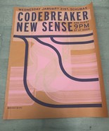 Chicago Schubas 2004 Gig POSTER Codebreaker &amp; New Sense 17.5” X 24” Joe ... - $34.30 CAD