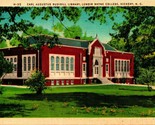 Carl Augustus Rudisill Library Lenoir Rhyne College Hickory NC Linen Pos... - $3.91