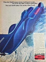 1968 AUTOLITE Print Ad-Bob Herda 999 AutoLite Spark Plugs-Ford-Vintage - $15.01 CAD