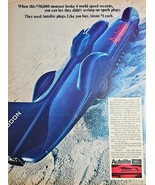 1968 AUTOLITE Print Ad-Bob Herda 999 AutoLite Spark Plugs-Ford-Vintage - $15.01 CAD