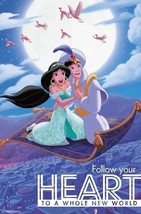 Aladdin ~ Whole New World 22x34 Movie Poster Disney Magic Carpet NEW/ROLLED! - £6.73 GBP