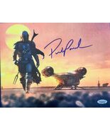 Pedro Pascal signed Mandalorian photo with COA - $179.95