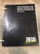 1985 Arctic Cat Cougar AFS El Tigre AFS Service Repair Manual MISSING PAGES - £7.86 GBP