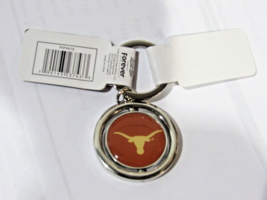 NCAA Texas Longhorns Spinning Logo Key Chain Forever Collectibles - £10.31 GBP
