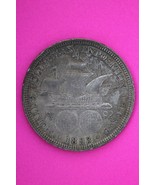 1893 Columbian Chicago Worlds Exposition Commemorative Silver Half Dolla... - $32.81 CAD