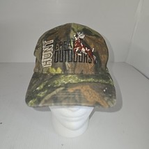 The Great Outdoors HUNT Camo Deer HUNTING NWT&#39;s Adjustable Hat Cap - $9.84