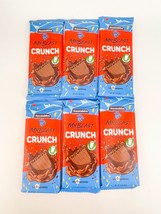Mr Beast Chocolate Bar Crunch Feastables 2.1 Oz Each Lot Of 6 BB 11/2024 - £15.16 GBP