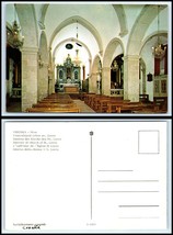 CROATIA Postcard - Vrboska, Interior Church Of St. Lovro FL - £3.08 GBP
