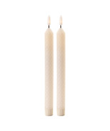 FIA Wick Beige Textured Taper Candle (Set of 2) - $71.22 CAD