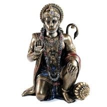 HANUMAN STATUE 6&quot; Hindu Monkey God GOOD QUALITY Cold Cast Resin Monkey K... - $452.75 MXN