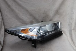 17-19 Ford Escape Halogen Headlight Lamp w/ LED Passenger Right RH POLISHED image 2