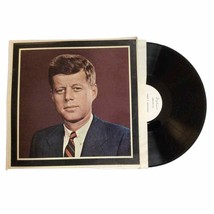 John F. Kennedy Memorial Album Famous Speeches 10000-A LP Vinyl Record 900A - £10.66 GBP